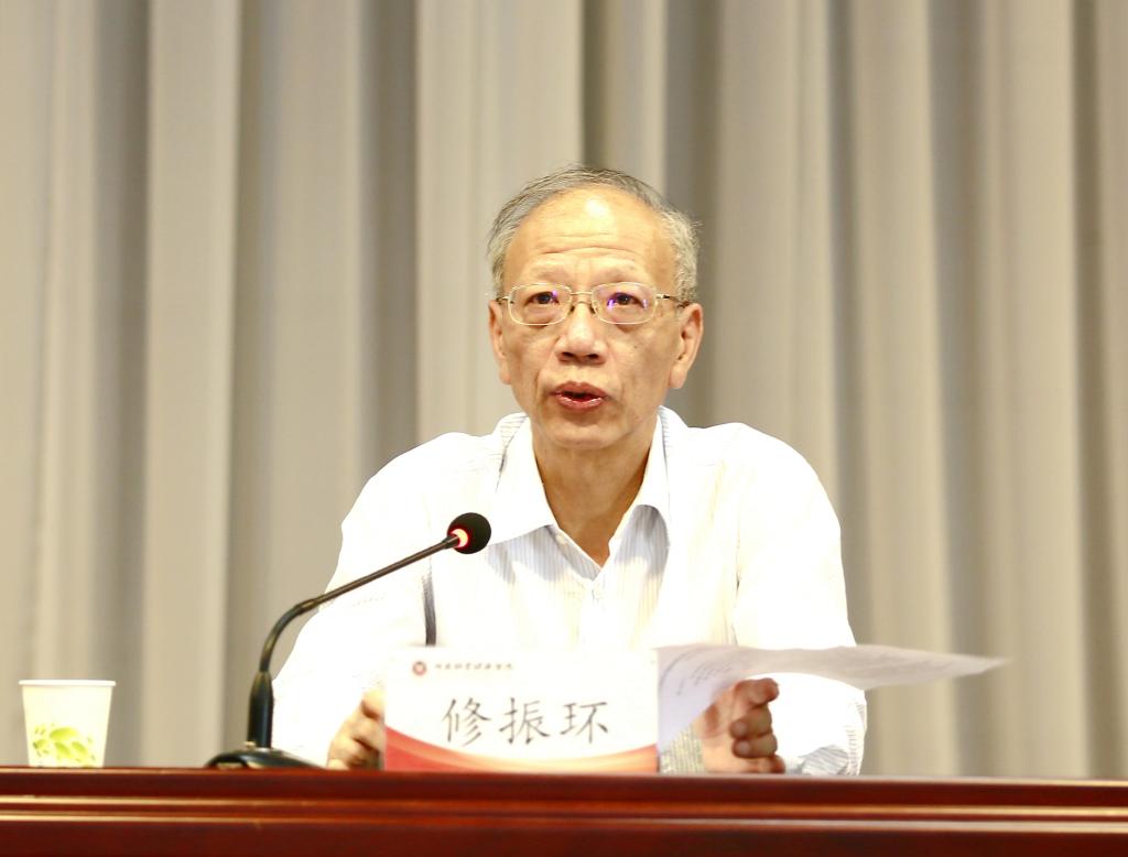 省委组织部副部长修振环讲话